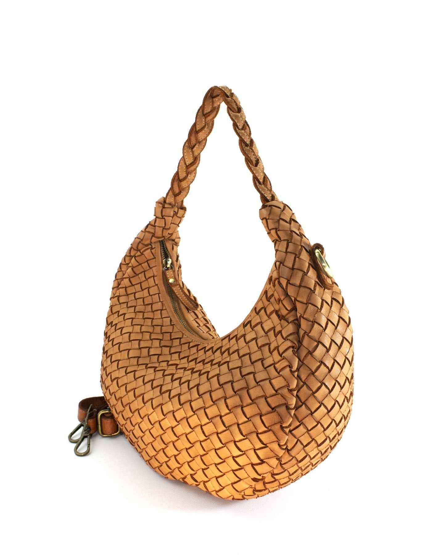 BZNA Bag Buffy Grün Italy Designer Business Handtasche Schultertasche Tasche Leder
