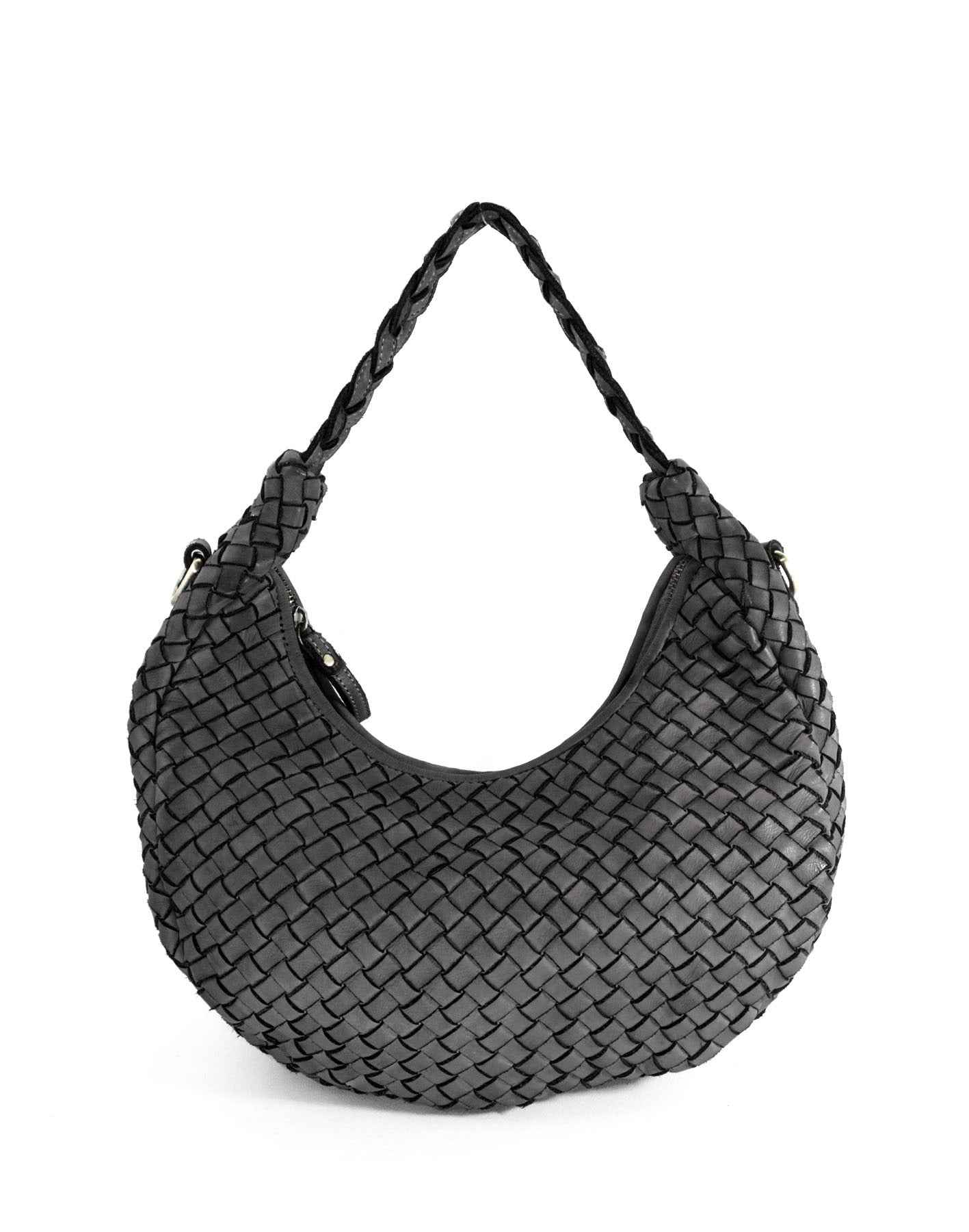 BZNA Bag Buffy Schwarz Italy Designer Business Handtasche Schultertasche Tasche Leder