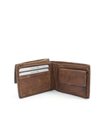 Lade das Bild in den Galerie-Viewer, BZNA Berlin Marko Herren Geldbörse Braun Wallet Clutch Leather Leder Portemonnaie - B Z N A
