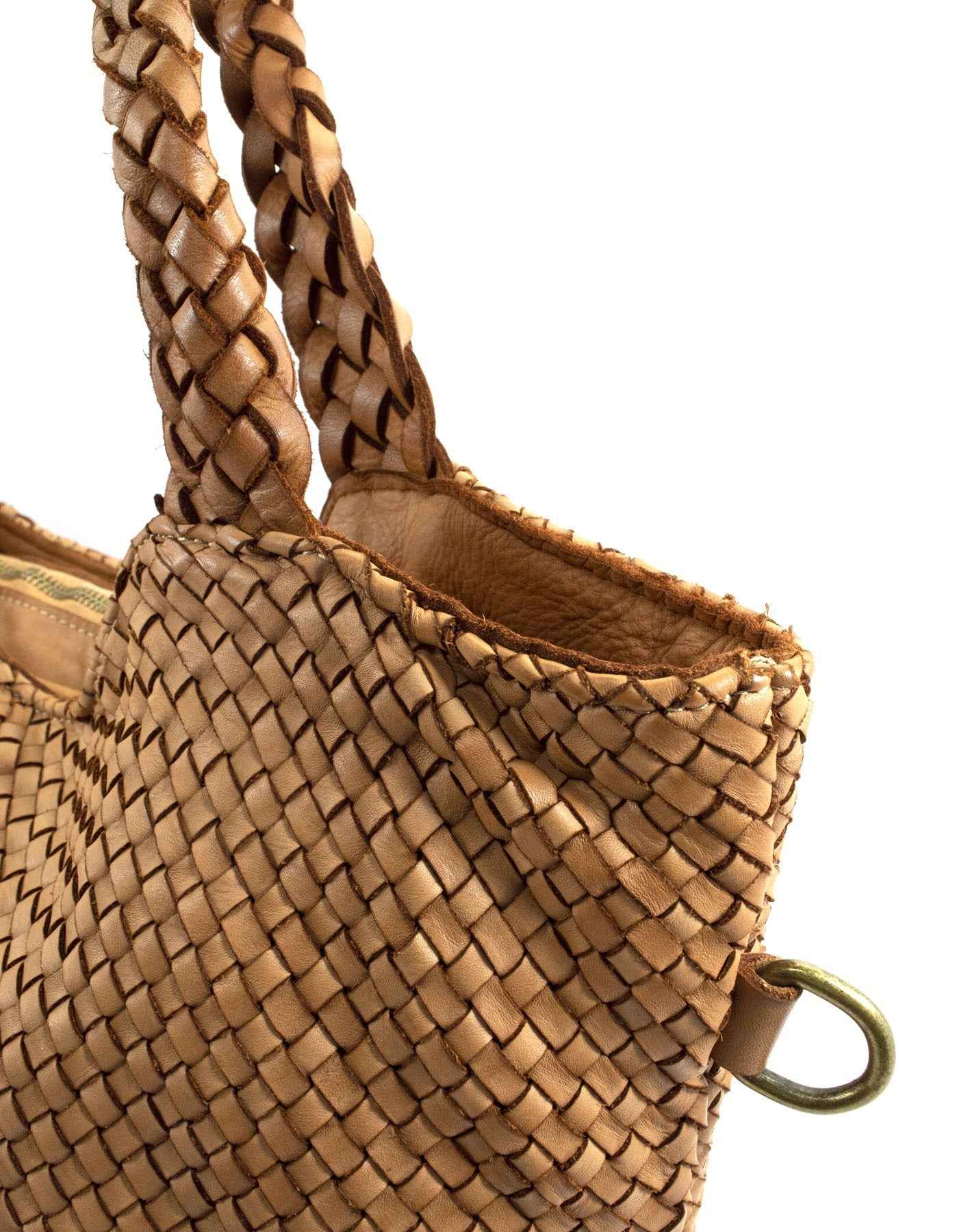 BZNA Bag Yasmin Taupe Italy Damen Shopper Handtasche Schultertasche Tasche Leder