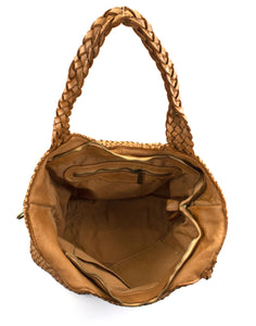 BZNA Bag Yasmin Bordeaux Italy Damen Shopper Handtasche Schultertasche Tasche Leder - B Z N A