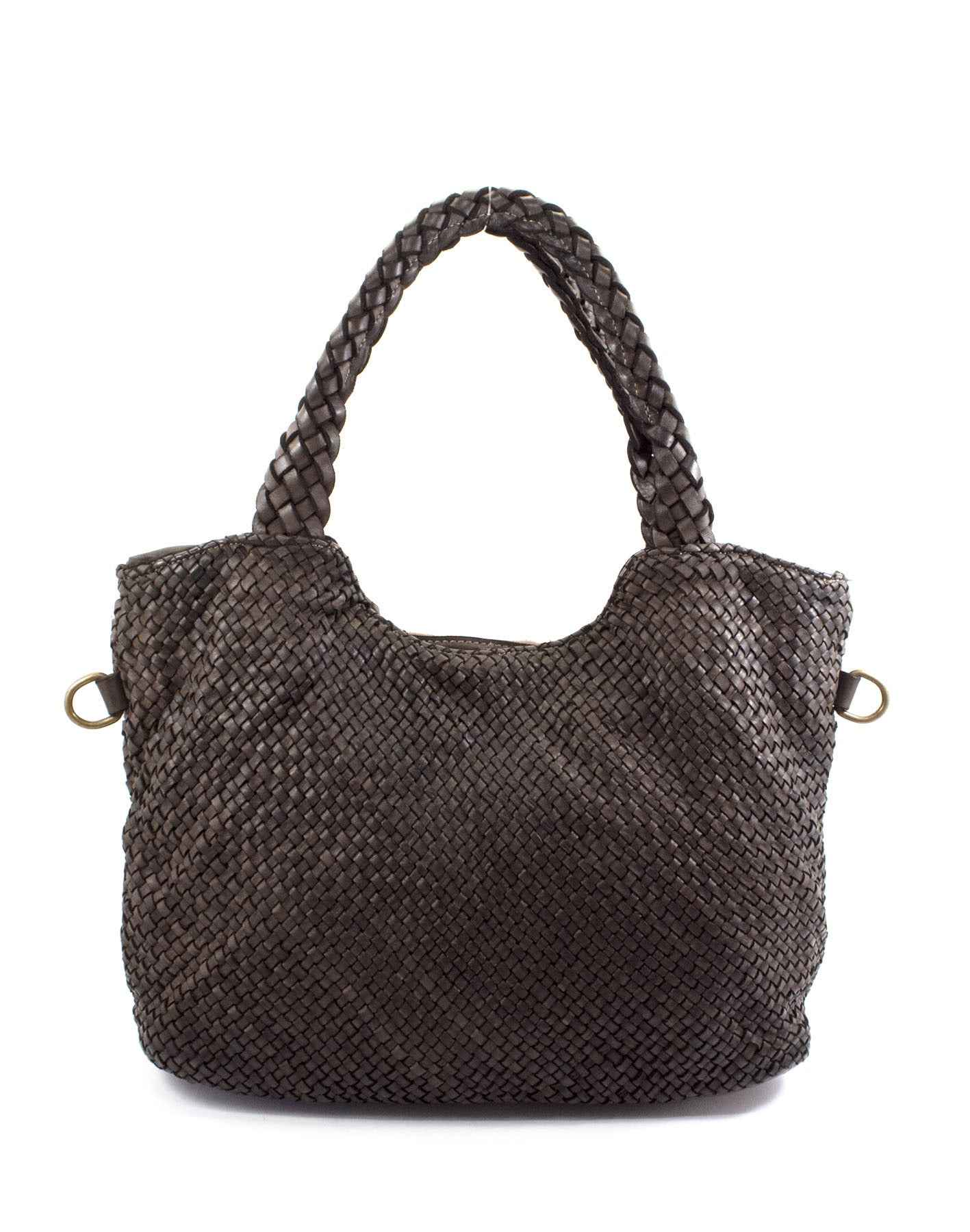 BZNA Bag Yasmin Braun Italy Damen Shopper Handtasche Schultertasche Tasche Leder