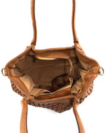 Lade das Bild in den Galerie-Viewer, BZNA Bag Lara Taupe Italy Damen Handtasche Schultertasche Tasche Leder - B Z N A

