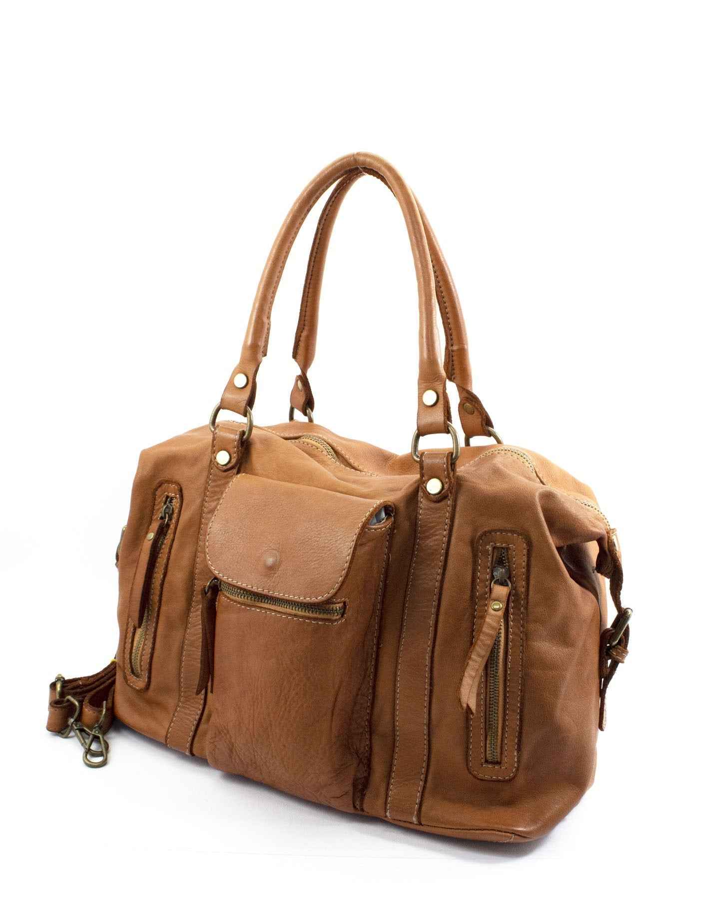 BZNA Bag Samea Grün Tasche Schultertasche Handtasche Designer Leder