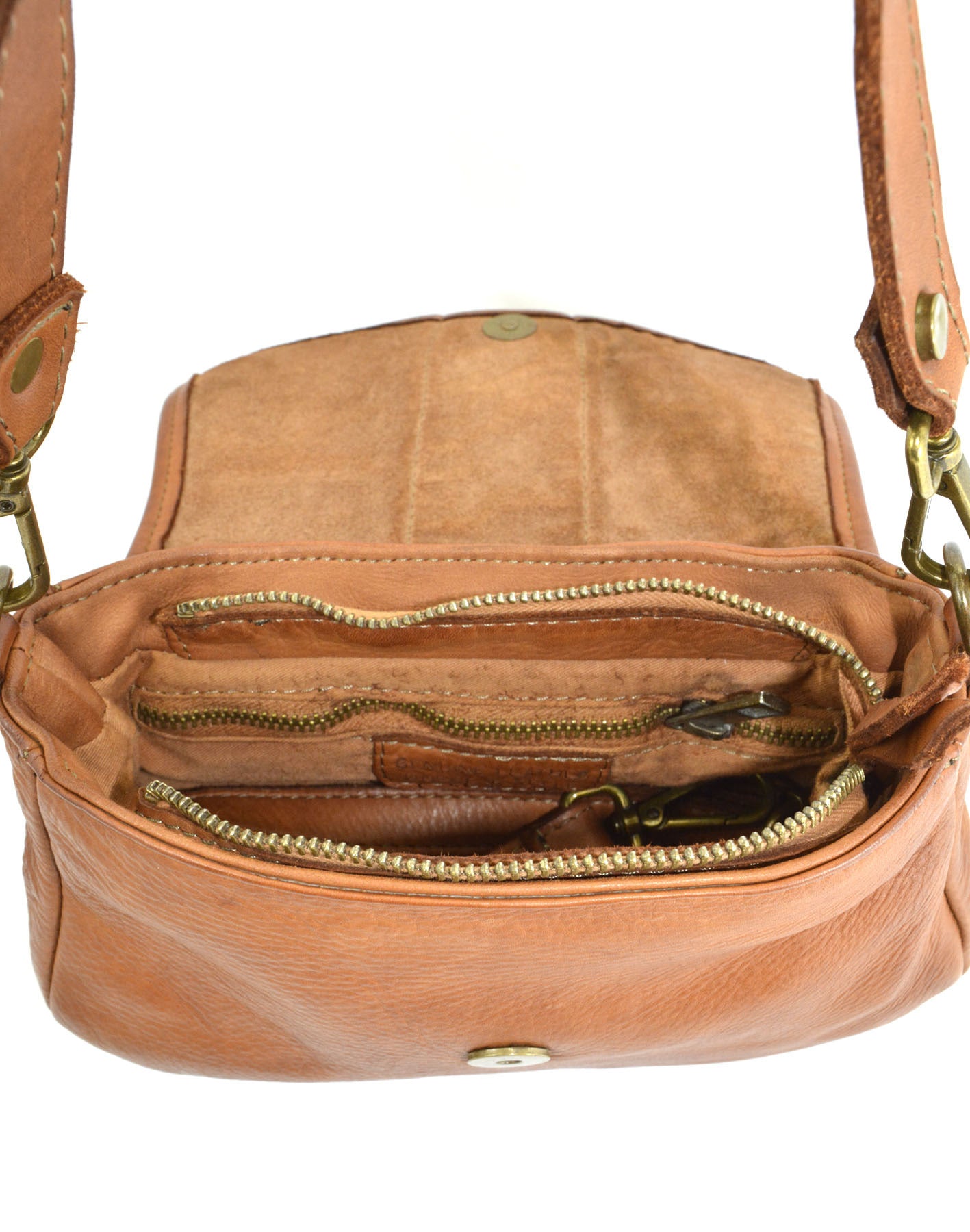 BZNA Bag Radjaka Grün Italy Damen Handtasche Schultertasche Tasche Leder - B Z N A