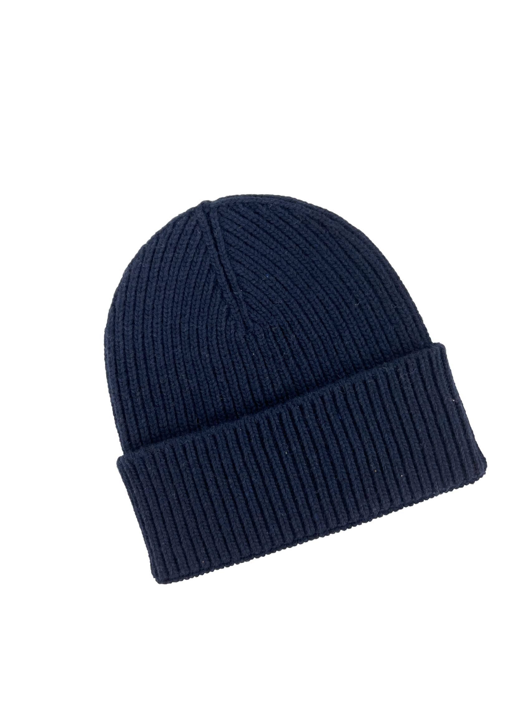 BZNA Cashmere Strickmütze Wollmütze mit 10 % Kashmir - Mischung Rippstrickmütze