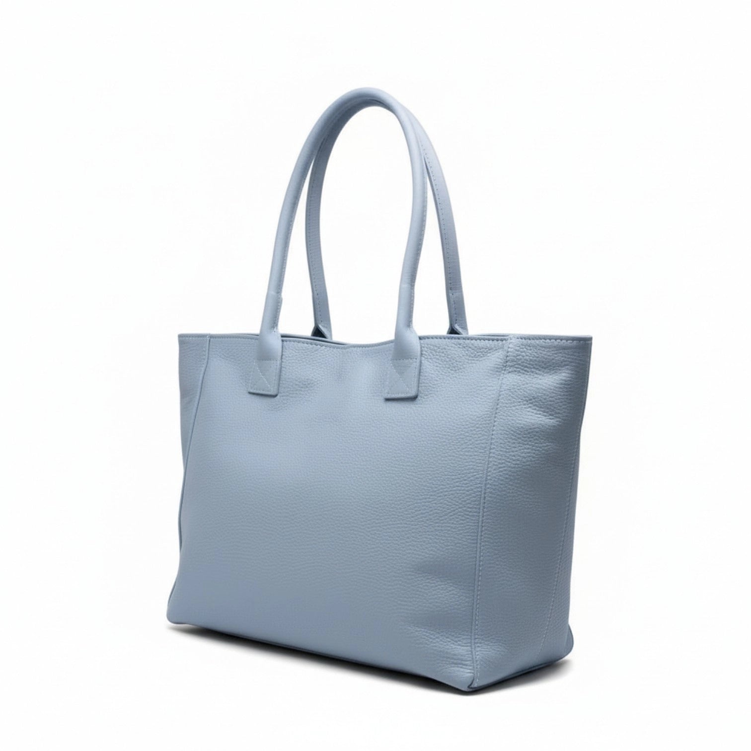 BZNA Bag Ladiva Himmelblau Leder Italy Damen Shopper Handtasche Schultertasche Tasche - B Z N A