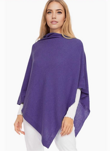 BZNA Strickponcho in vielen Farben Cashmere Poncho - Poncho mit Kaschmir MADE IN ITALY