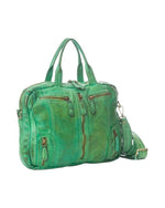 Lade das Bild in den Galerie-Viewer, BZNA Bag Simsa Grün Brilliant Business Aktentasche Designer Ledertasche Schultertasche Unisex - B Z N A
