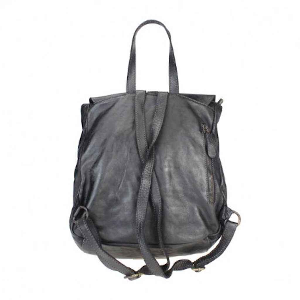 BZNA Bag Palma Grün Backpacker Designer Rucksack Handtasche Schultertasche
