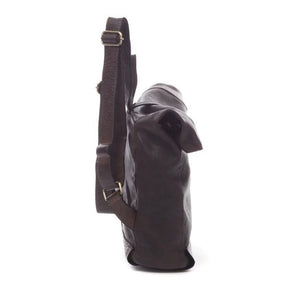 BZNA Rucksack Kev Blau Unisex Roll Top Backpacker Designer Handtasche