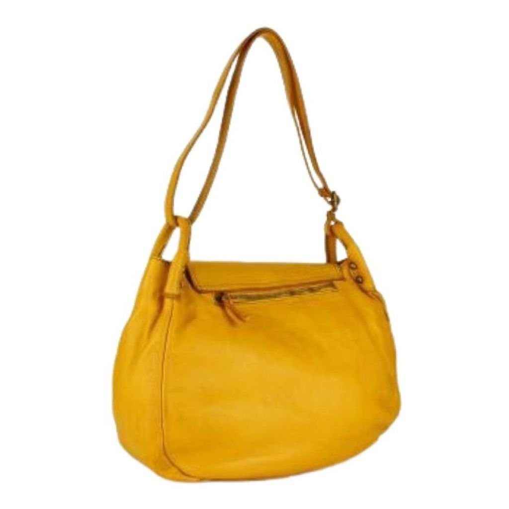 BZNA Bag Malea Grün italy Designer Leder Schulter Ledertasche Umhänge Tasche