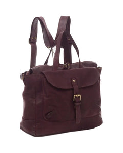 BZNA Bag Rucksack Smilla Bordeaux Backpacker Designer Rucksack Damenhandtasche Schultertasche
