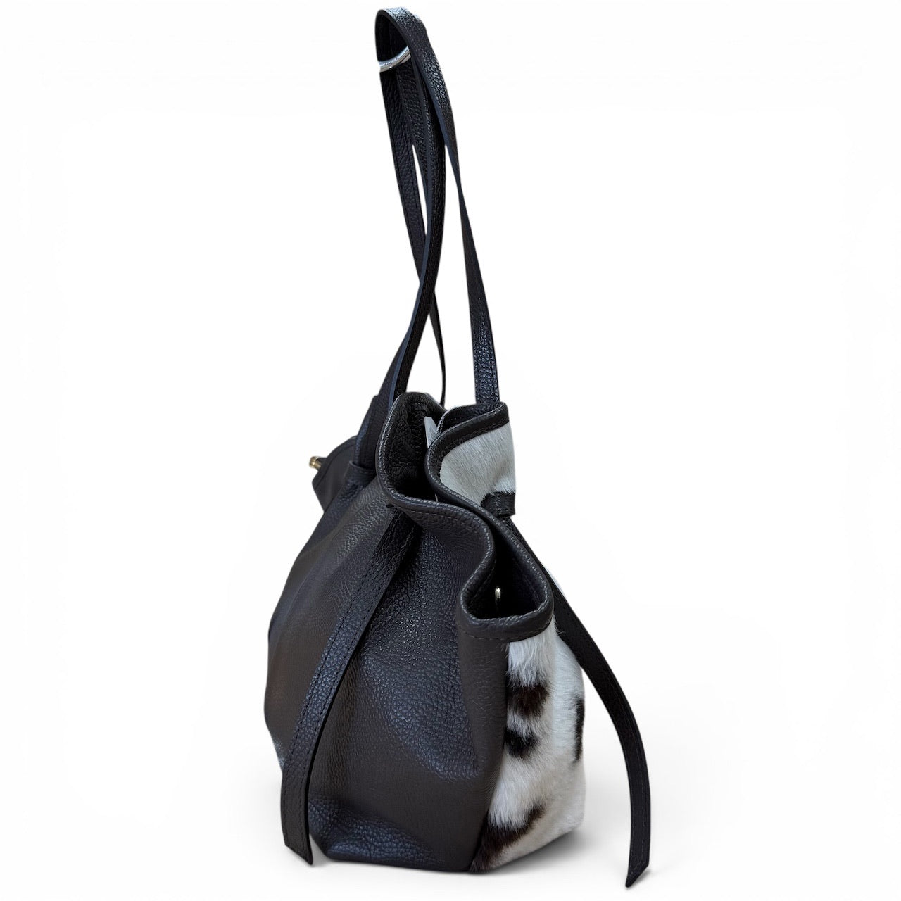 BZNA Bag BO6892 Cavalino Echtfell Italy Damen Shopper Handtasche Schultertasche Tasche - B Z N A