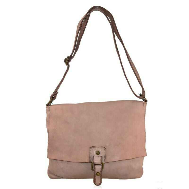 BZNA Bag Pina Rosa Italy Designer Messenger Damen Handtasche Schultertasche