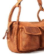 Load image into Gallery viewer, BZNA Handtasche Yeliz Grün Designer Schultertasche Tasche mit Vordertaschen
