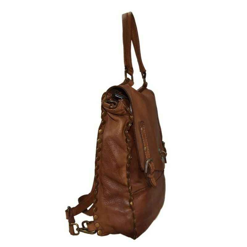 BZNA Bag Talea Gelb Backpacker Rucksack Damenhandtasche Schultertasche