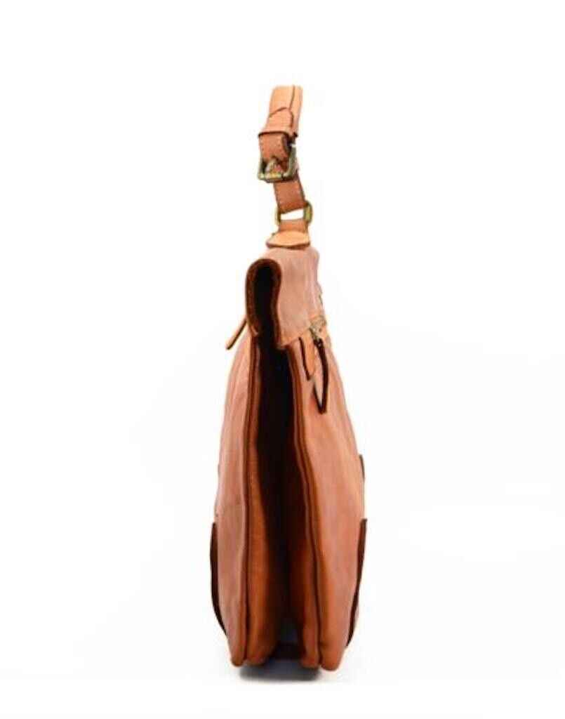 BZNA Berlin Ricko Schwarz Vintage Business Aktentasche Handtasche Damentasche