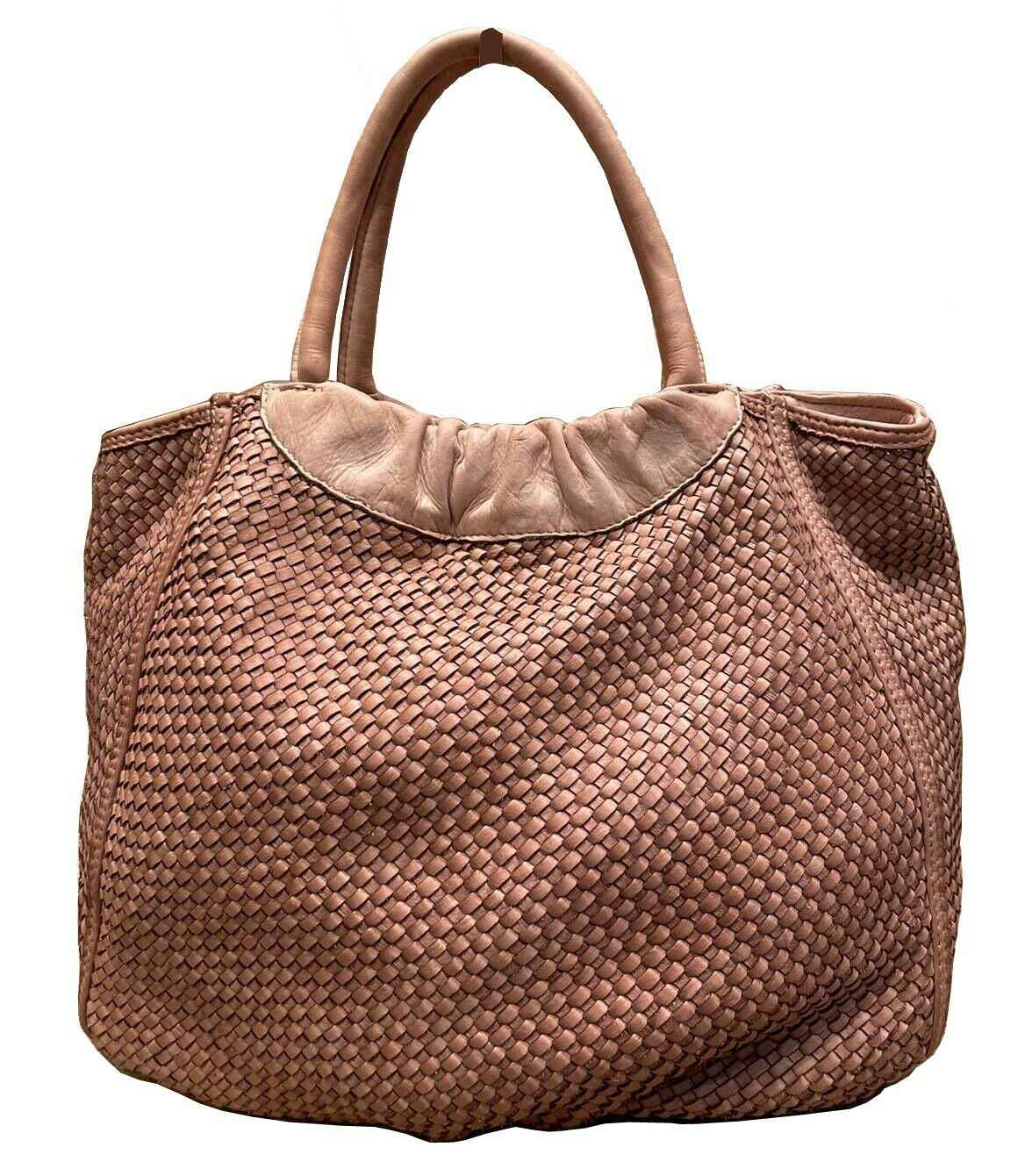 BZNA Bag Madita Rosa Italy Designer Damen Handtasche Schultertasche Tasche