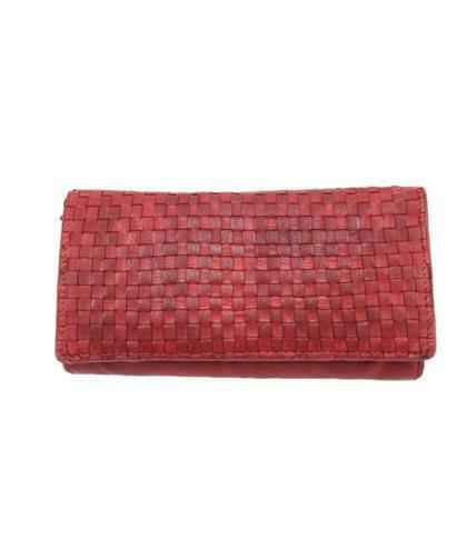 BZNA Berlin Selma Rot Wallet Leder Schulter Portemonnaie Geldbörse Clutch
