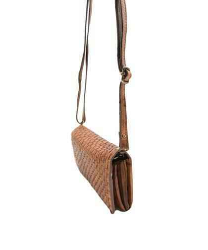 BZNA Berlin Selma Schwarz Wallet Leder Schulter Portemonnaie Geldbörse Clutch