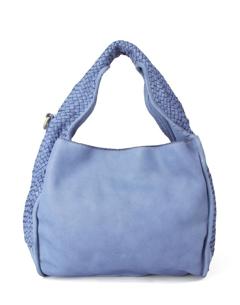 BZNA Umhängetasche Pani Blau Designer Beutel Handtasche Umhängetasche