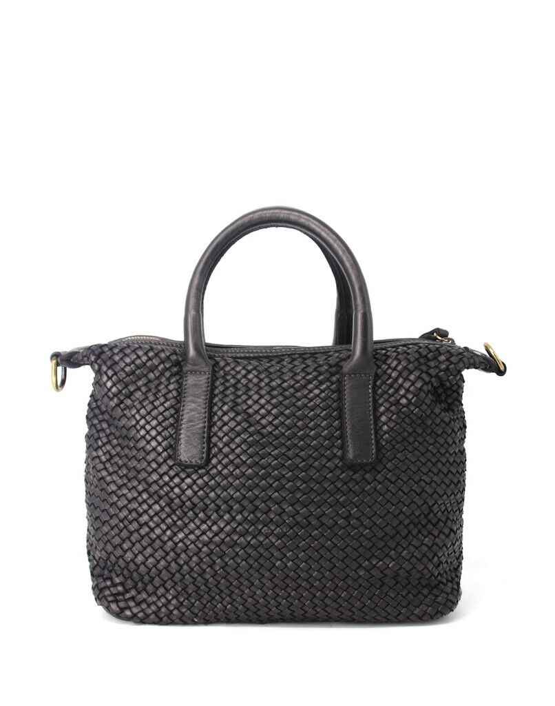 BZNA Umhängetasche Miri Schwarz Designer Beutel Handtasche Umhängetasche