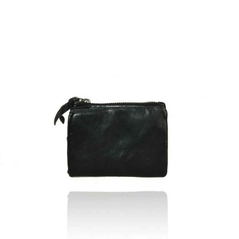 BZNA Berlin Sierra Schwarz Wallet Leather Leder Portemonnaie Geldbörse Clutch