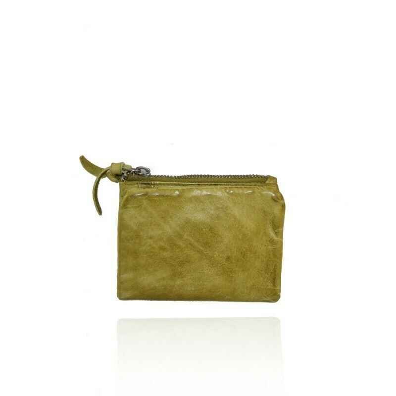 BZNA Berlin Sierra Grün Wallet Leather Leder Portemonnaie Geldbörse Clutch