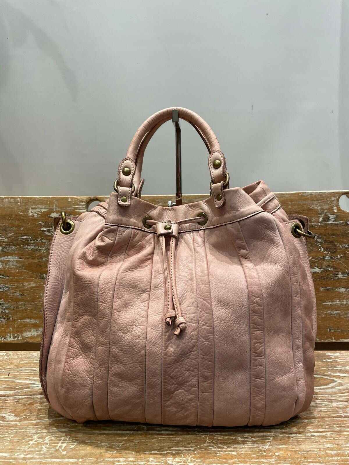 BZNA Bag Thora Rosa Italy Designer Damen Handtasche Schultertasche Tasche