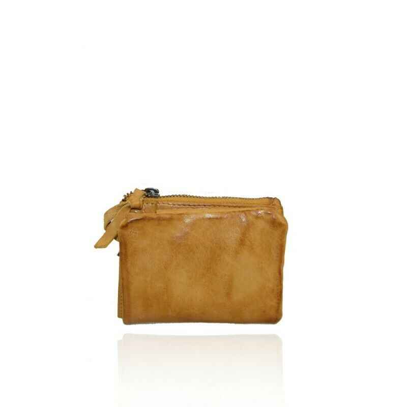 BZNA Berlin Sierra Gelb Wallet Leather Leder Portemonnaie Geldbörse Clutch