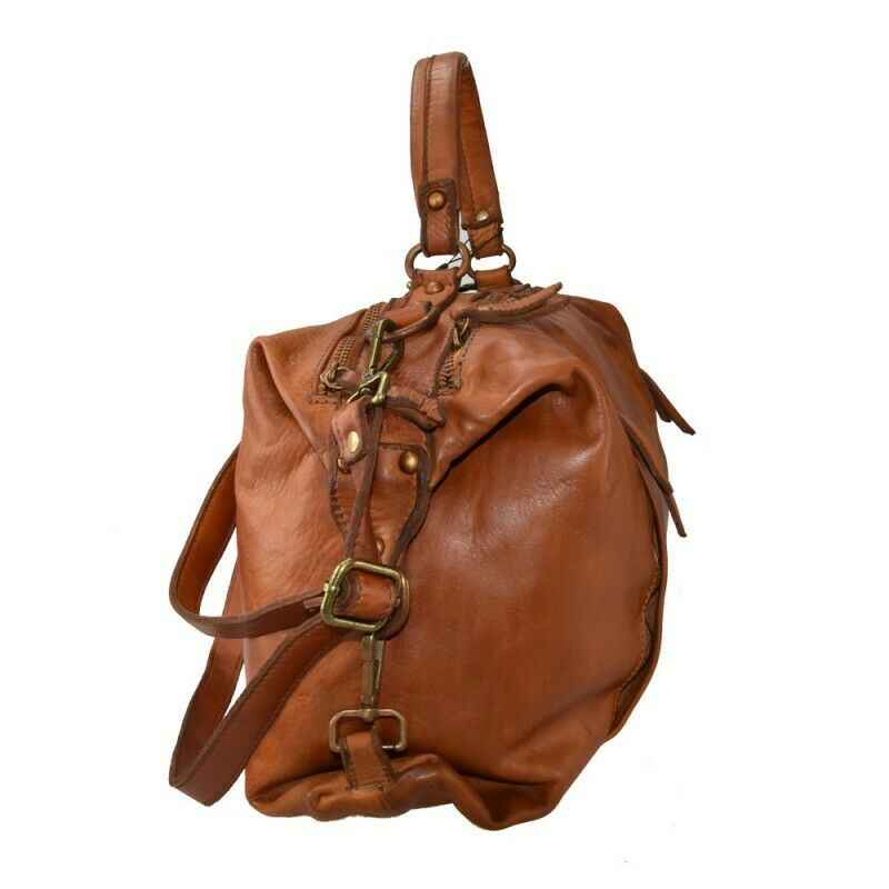 BZNA Bag Lia Schwarz Italy Designer Messenger Damen Handtasche Schultertasche