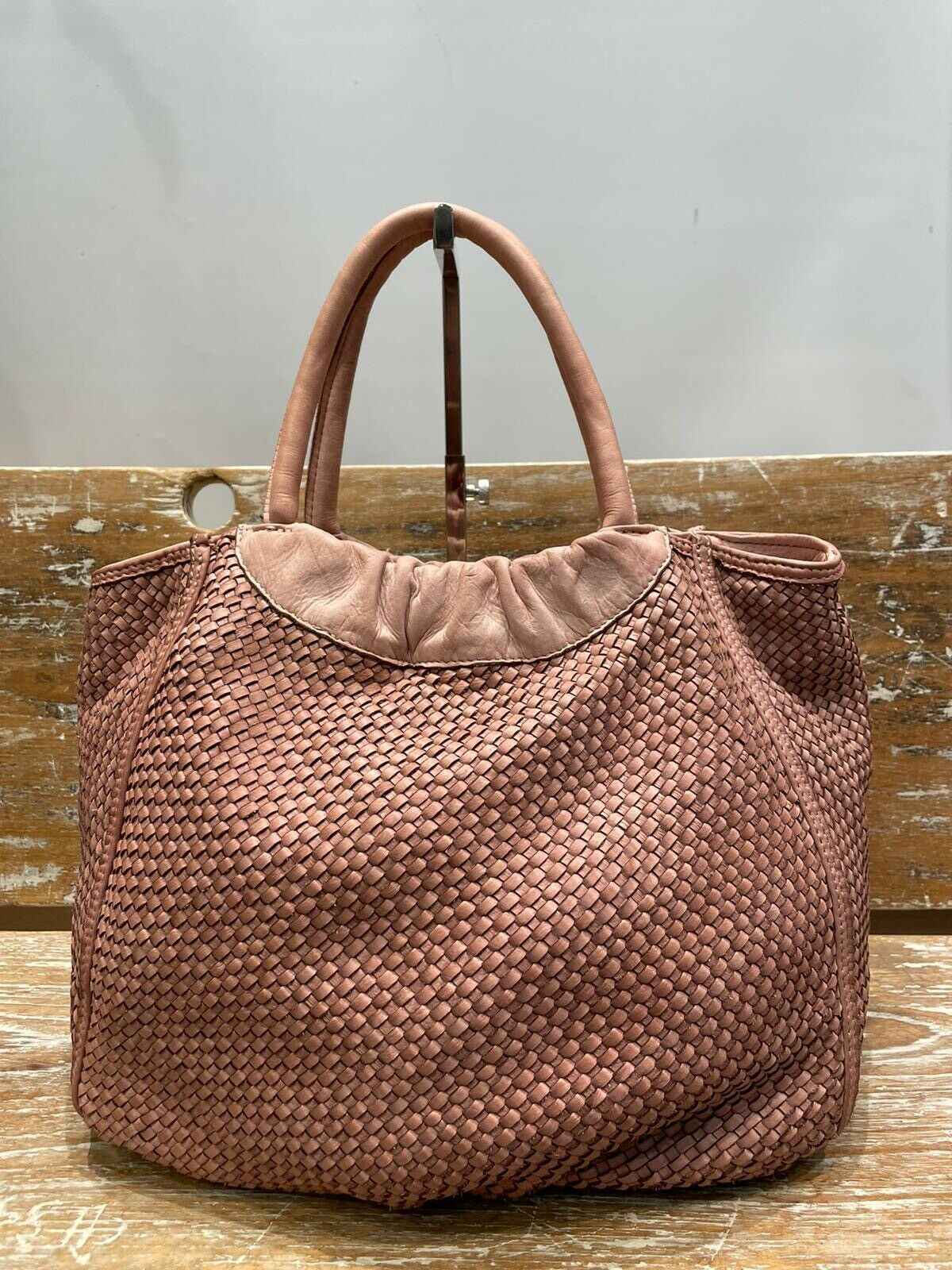 BZNA Bag Madita Rosa Italy Designer Damen Handtasche Schultertasche Tasche