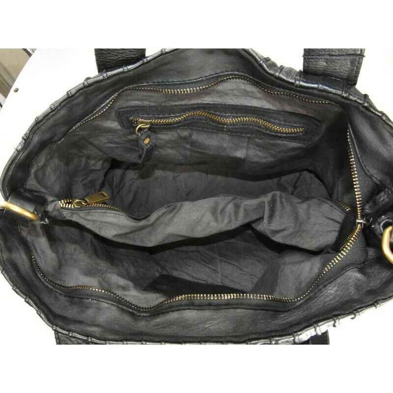 BZNA Bag Stine Grün Italy Designer Damen Handtasche Schultertasche Tasche