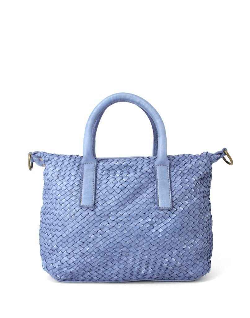 BZNA Umhängetasche Miri Blau Designer Beutel Handtasche Umhängetasche