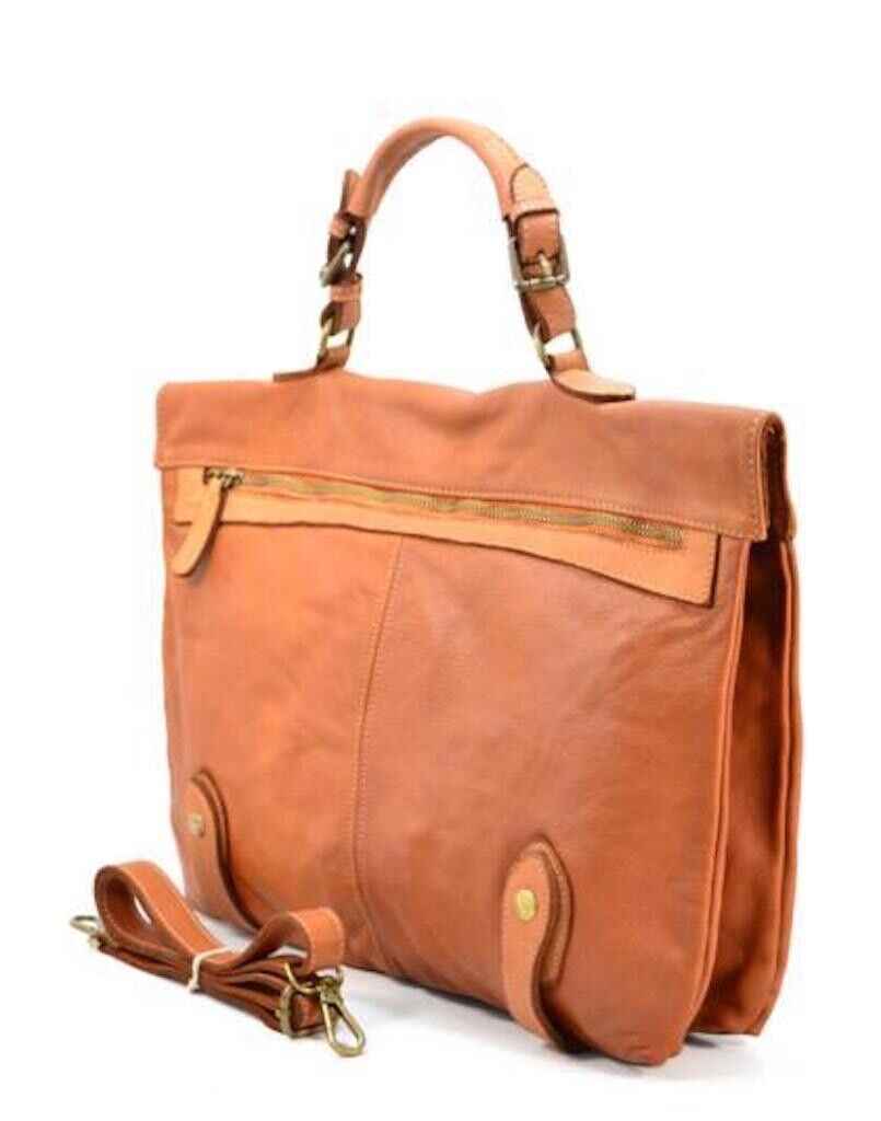 BZNA Berlin Ricko Schwarz Vintage Business Aktentasche Handtasche Damentasche