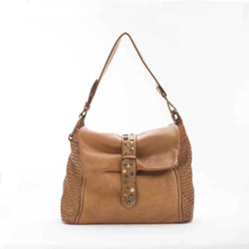 BZNA Bag Amanda Black Italy Designer Messenger Damen Handtasche Schultertasche