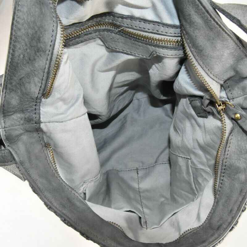 BZNA Berlin Xari Rosa  Backpacker Rucksack Schultertasche Beutel Bag Leder