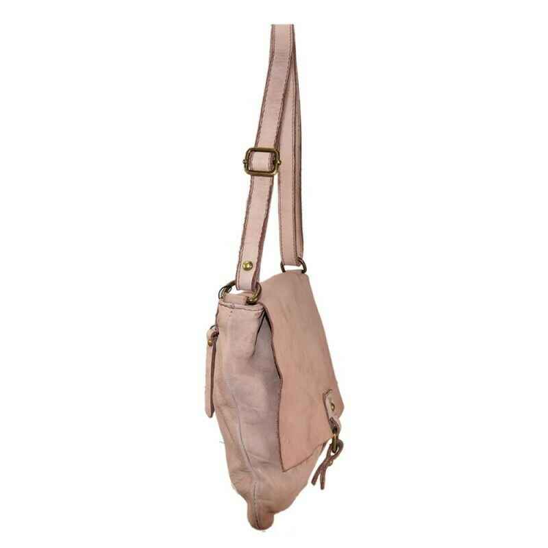 BZNA Bag Pina Blau Italy Designer Messenger Damen Handtasche Schultertasche