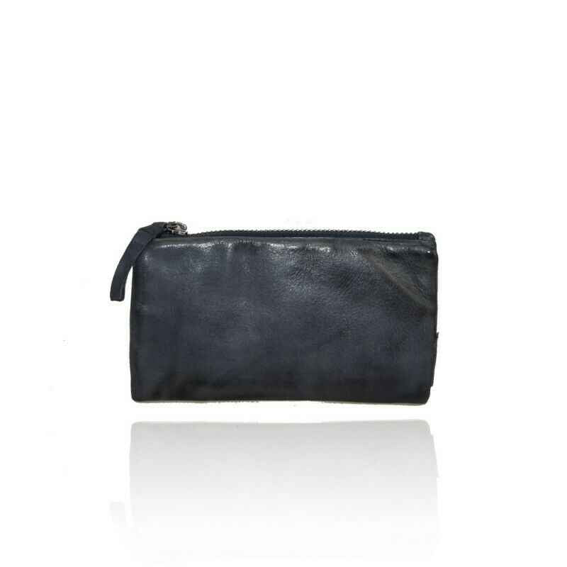 BZNA Berlin Sadia Grau Wallet Leather Leder Portemonnaie Geldbörse Clutch