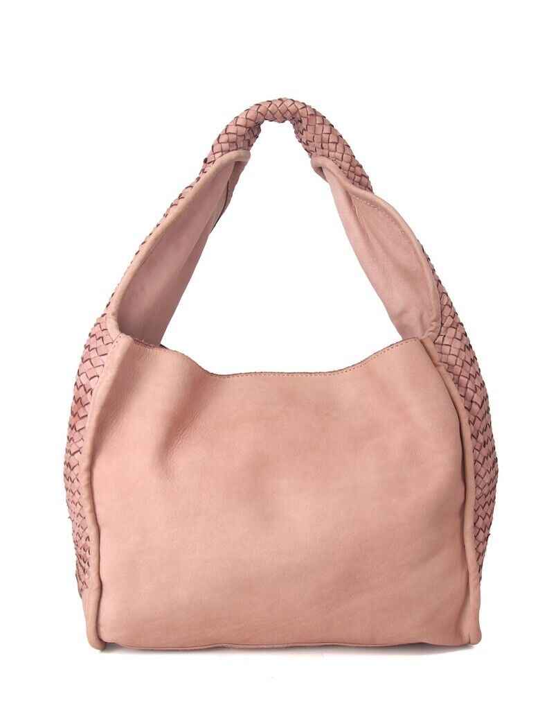 BZNA Umhängetasche Pani Rosa Designer Beutel Handtasche Umhängetasche