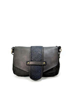 Load image into Gallery viewer, BZNA Bag Rada Schwarz Italy Damen Handtasche Schultertasche Tasche Leder
