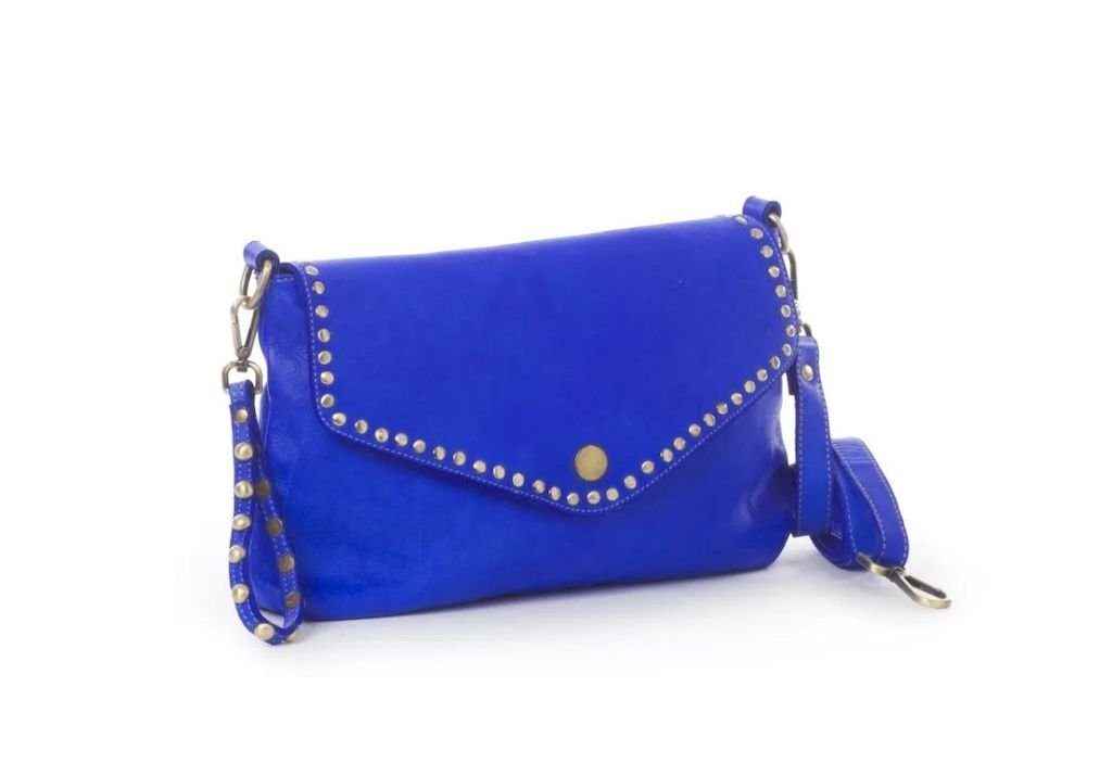 BZNA Bag Doria Bluette Clutch Italy Designer Damen Umhängetasche Schultertasche Neu