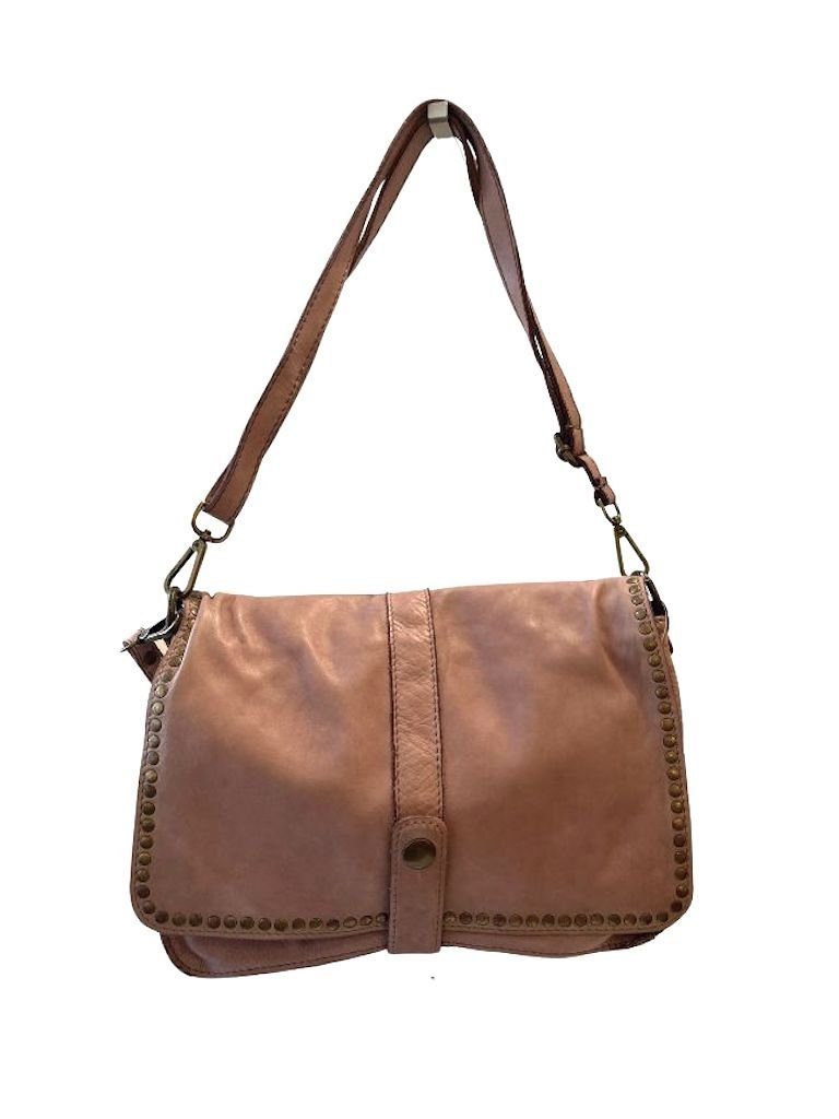 BZNA Bag Luna rosa Italy Designer Clutch Umhängetasche Ledertasche Damen Handtasche Schultertasche Tasche Leder Shopper Neu - B Z N A