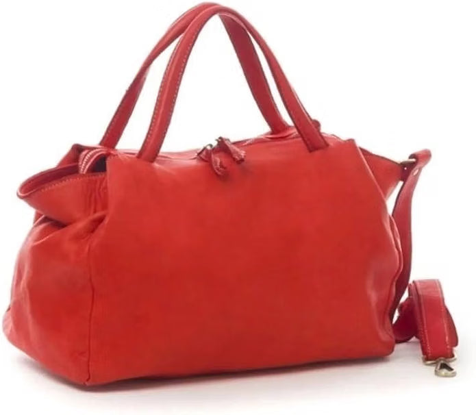 BZNA Bag Diana rot Italy Designer Damen Handtasche Schultertasche Tasche Leder Shopper Neu - B Z N A