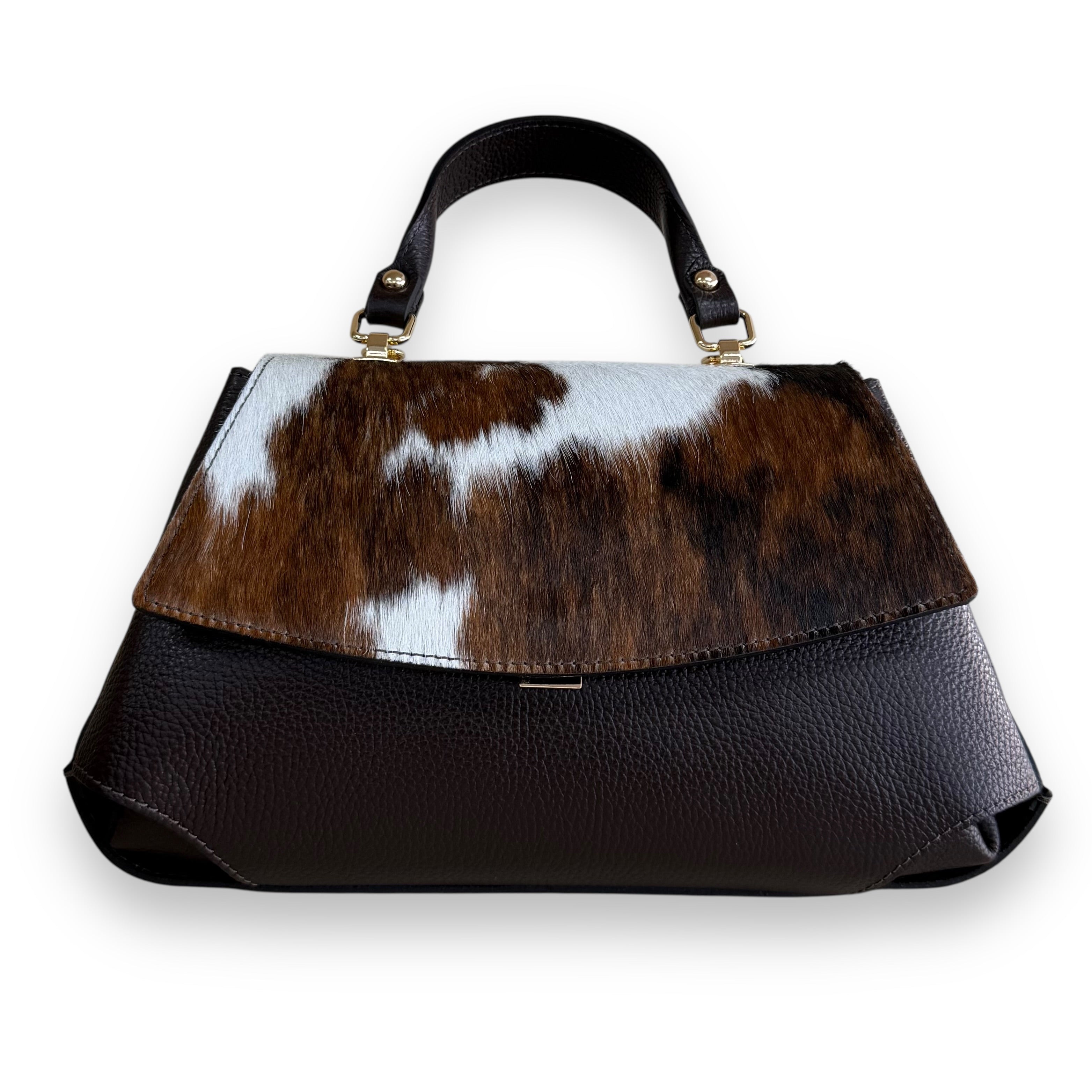 BZNA Bag BO6990 Cavalino Echtfell Italy Damen Shopper Handtasche Schultertasche Tasche - B Z N A