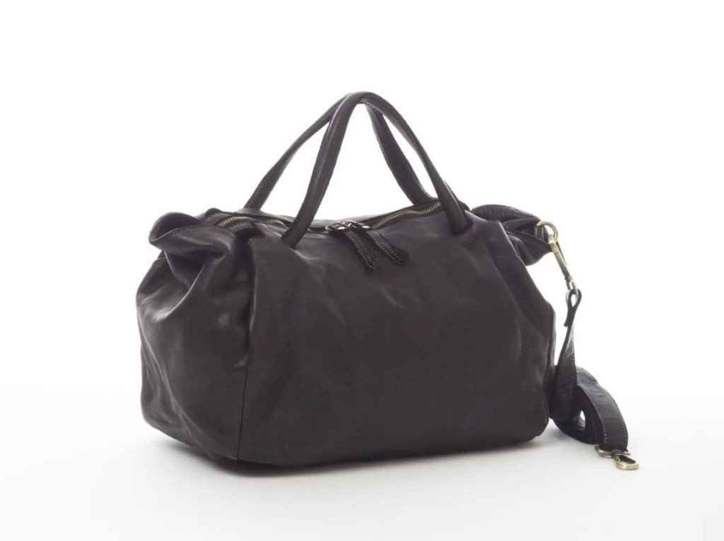 BZNA Bag Diana Schwarz Italy Designer Damen Handtasche Schultertasche Tasche Leder Neu