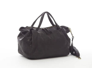 BZNA Bag Diana Schwarz Italy Designer Damen Handtasche Schultertasche Tasche Leder Neu - B Z N A