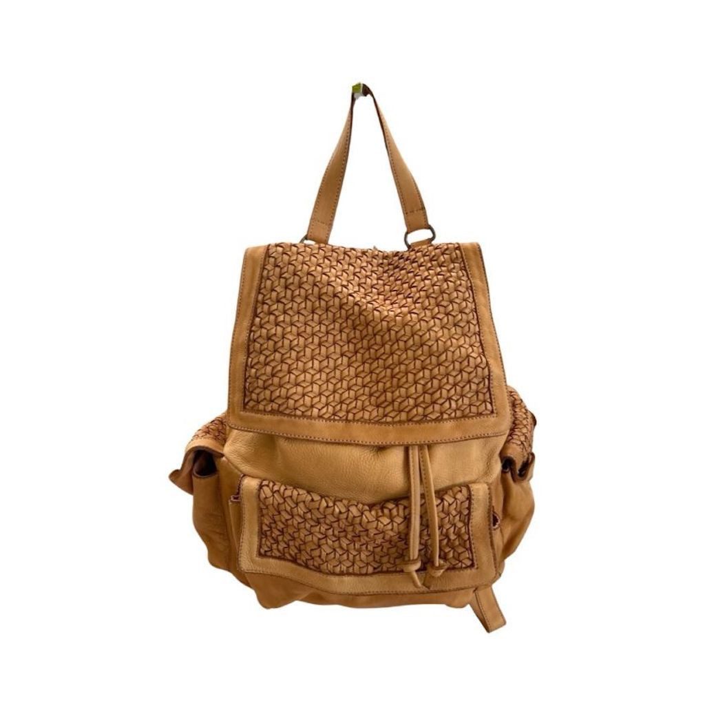 BZNA Bag Emely Beige Backpacker Designer Rucksack Damentasche Schultertasche - B Z N A