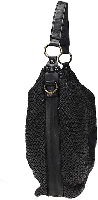 BZNA Bag Rebeca Schwarz Italy Designer Damen Handtasche Schultertasche Tasche - B Z N A